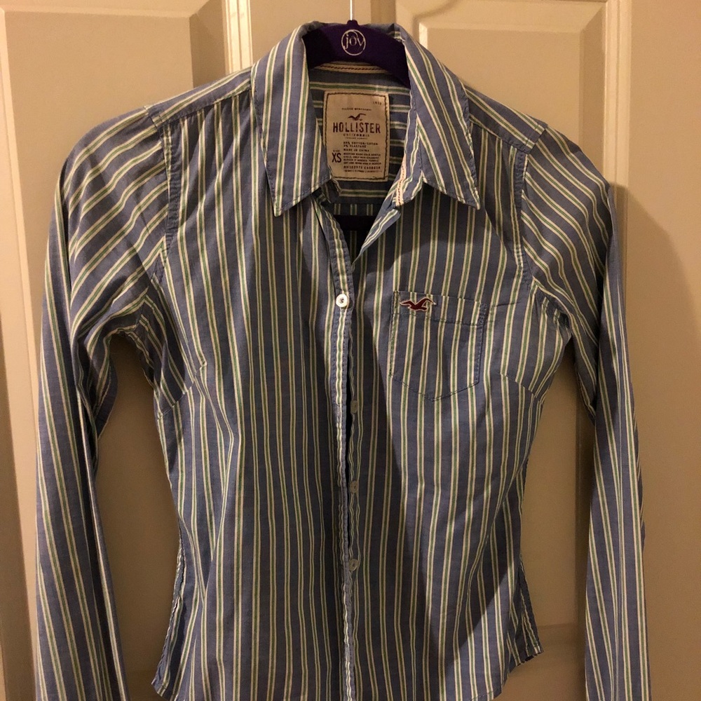 Hollister striped shirt